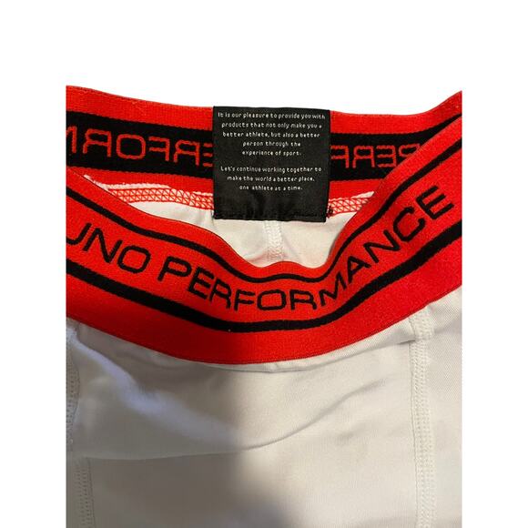 Mizuno Performance Sliding Compression Shorts Mens Small White Padded Baseball - Picture 4 of 6